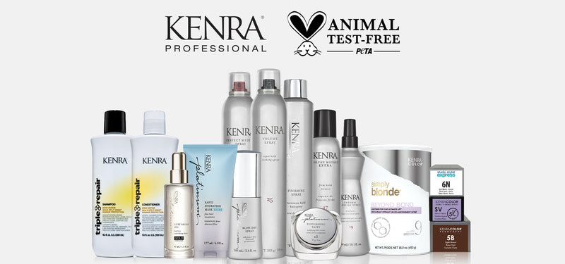 Kenra Professional is Proudly PETA Certified