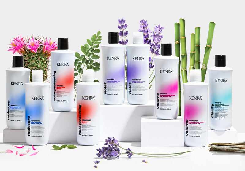 NEW! KENRA SHAMPOOS AND CONDITIONERS NOW IN STORES AND ONLINE—BECAUSE YOUR HAIR DESERVES IT ALL