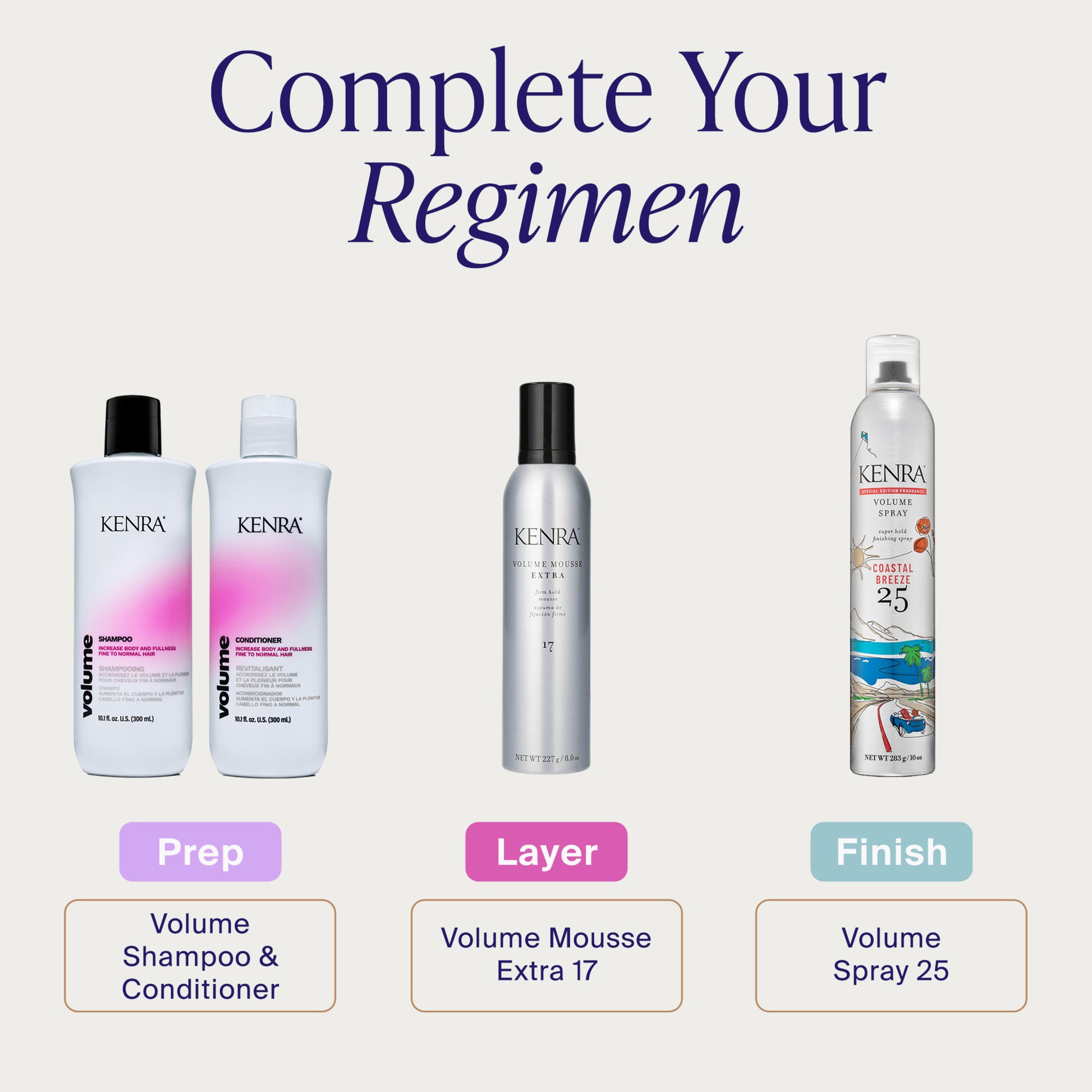 Volume Spray 25 Coastal Breeze