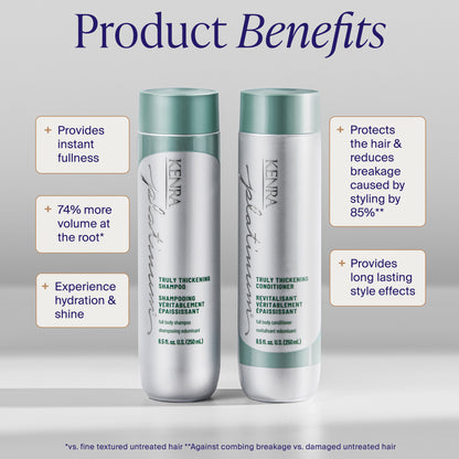 Truly Thickening Shampoo - 2025 NewPDP Benefits TrulyThickening S C