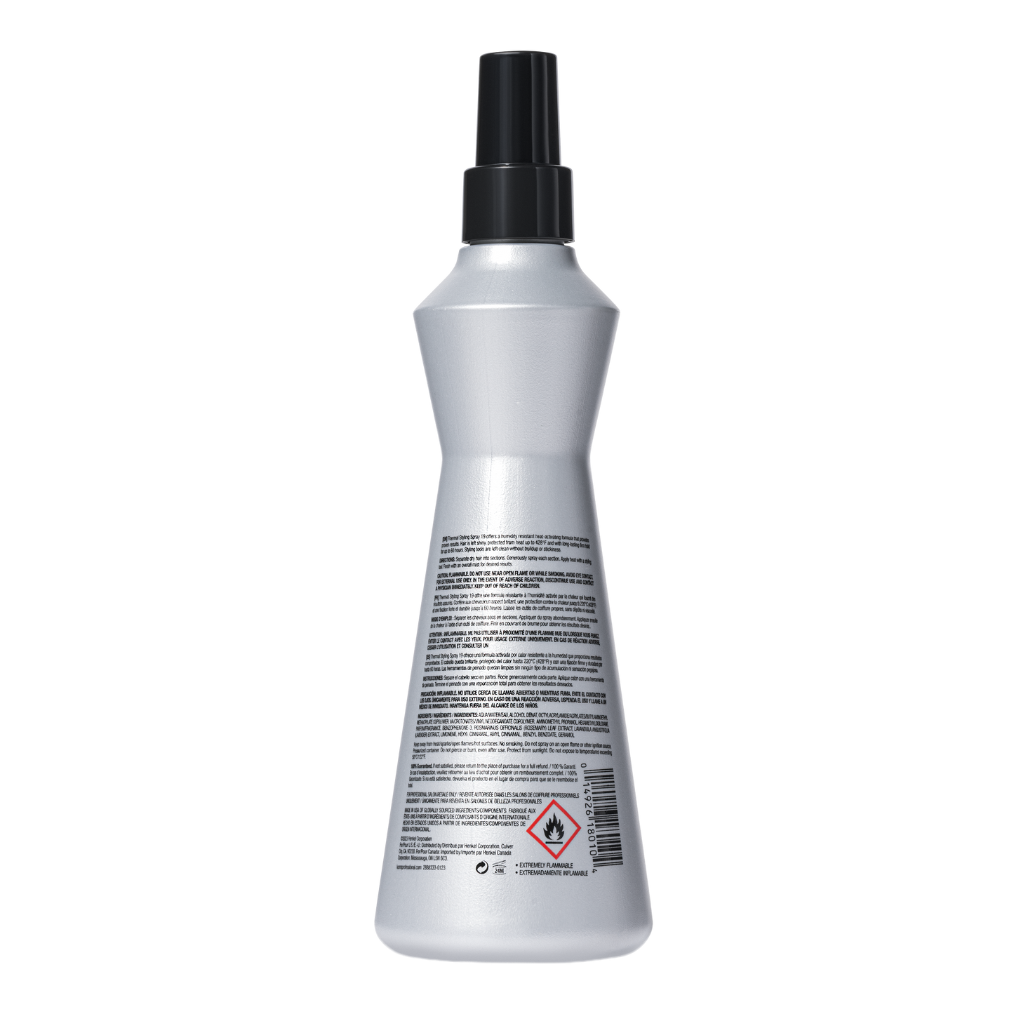 Spray coiffant thermo-protecteur 19