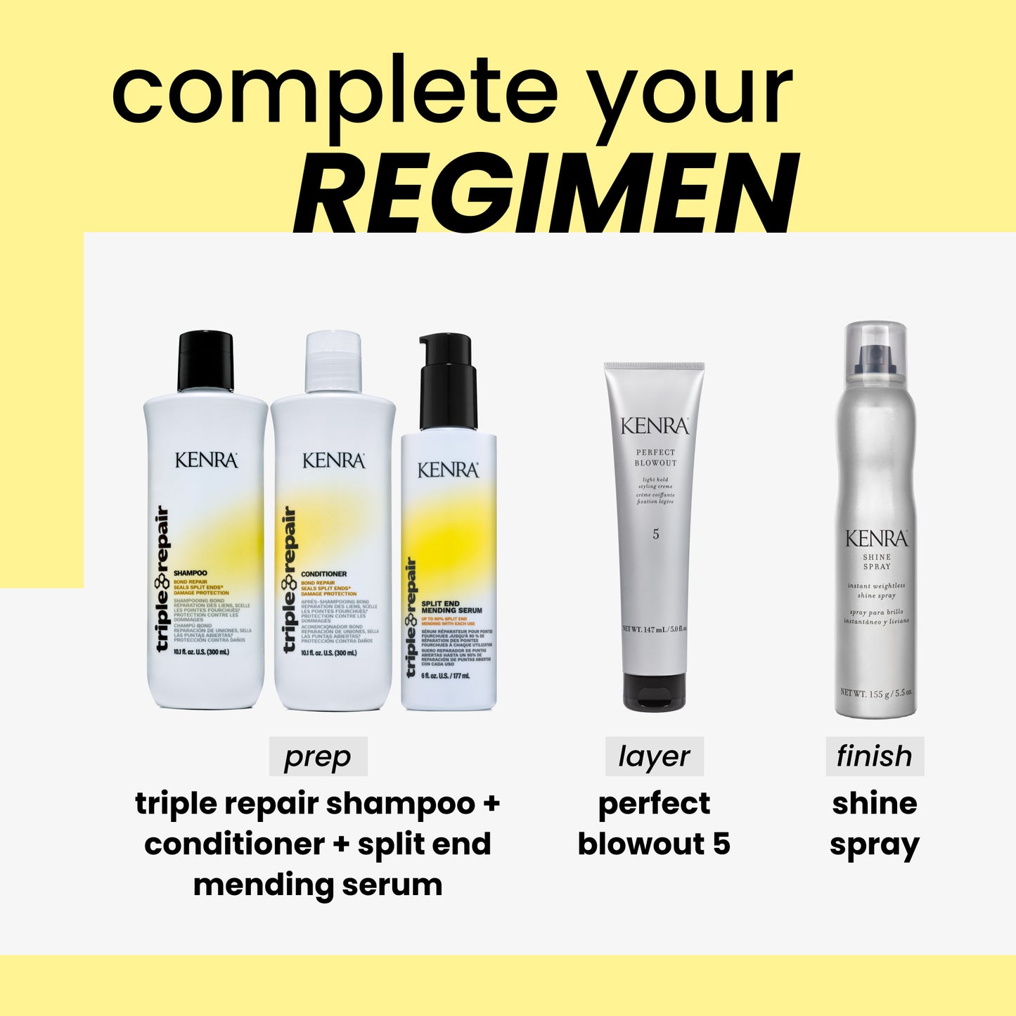 Après-shampooing Triple Réparation