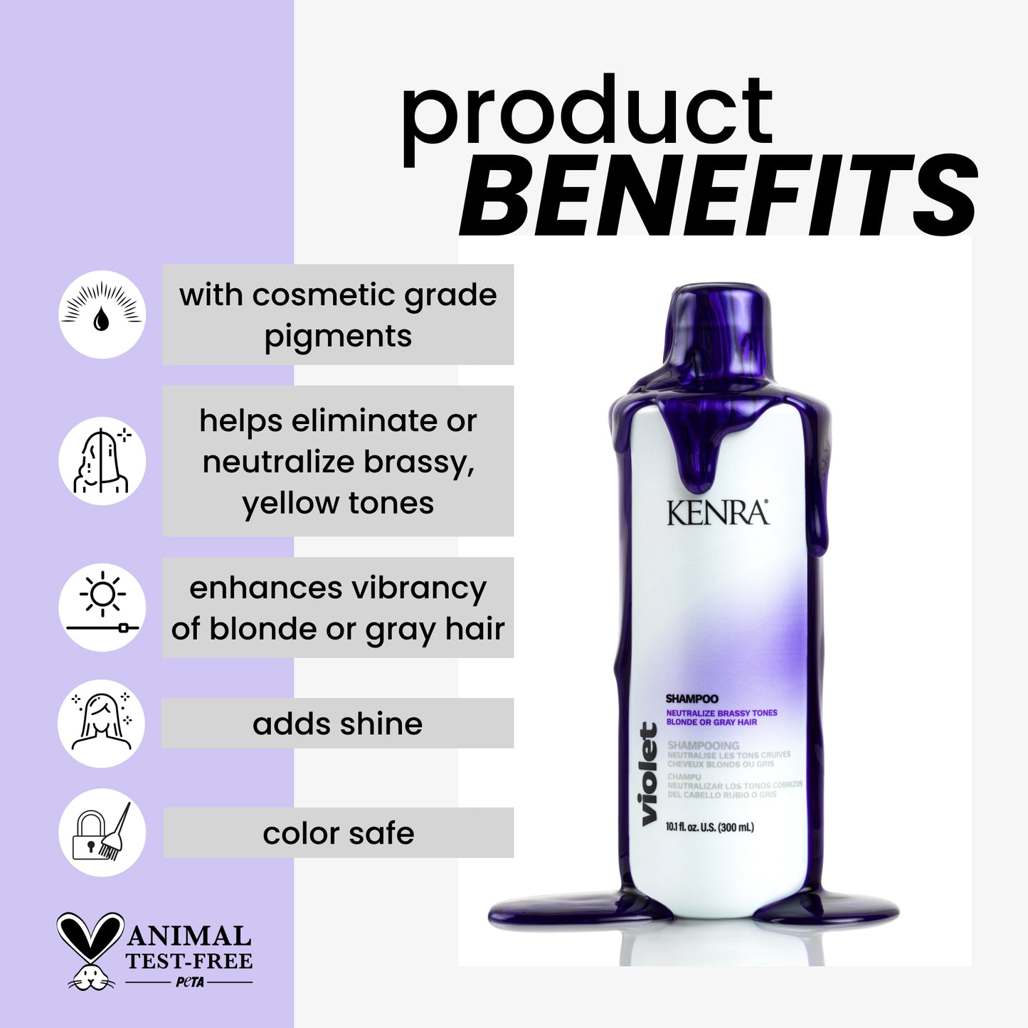 Shampoing violet