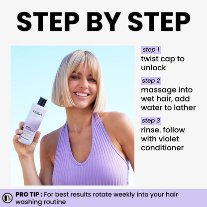 Shampoing violet