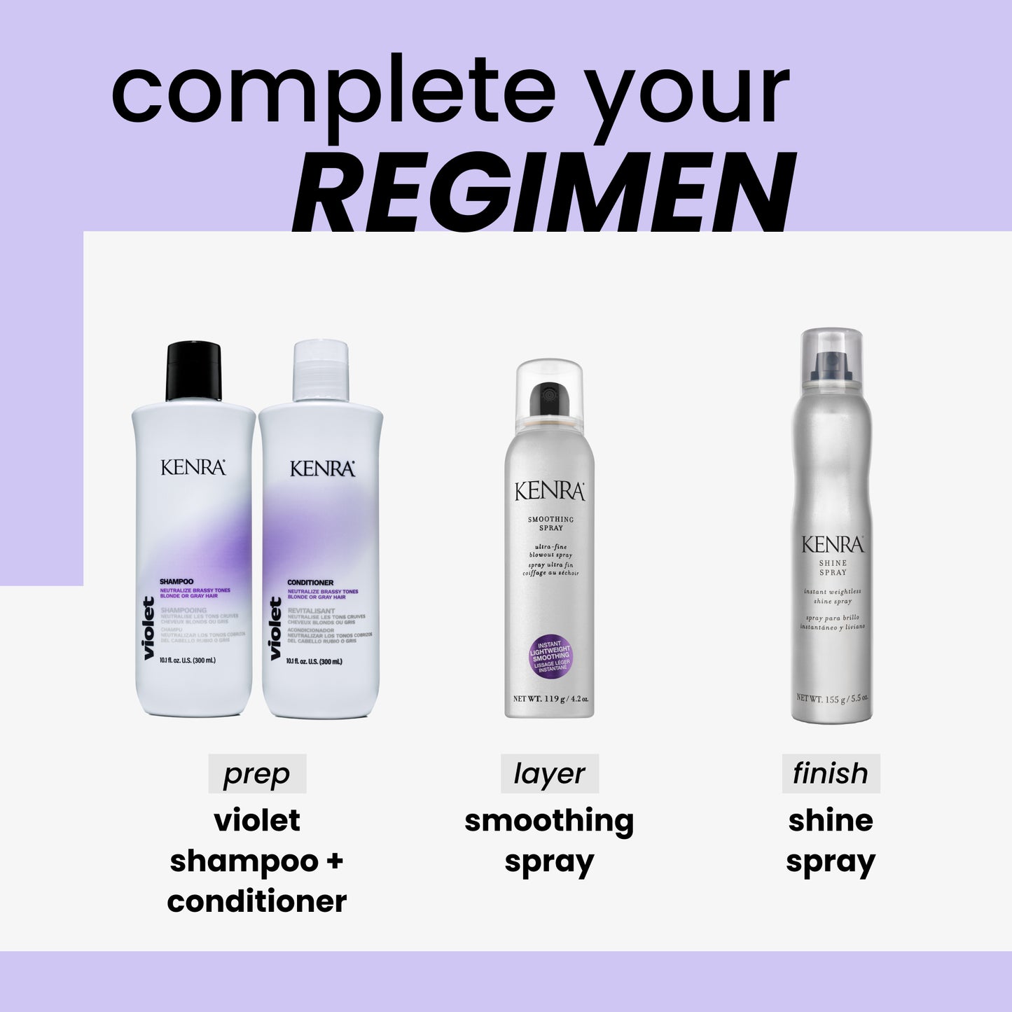 Shampoing violet