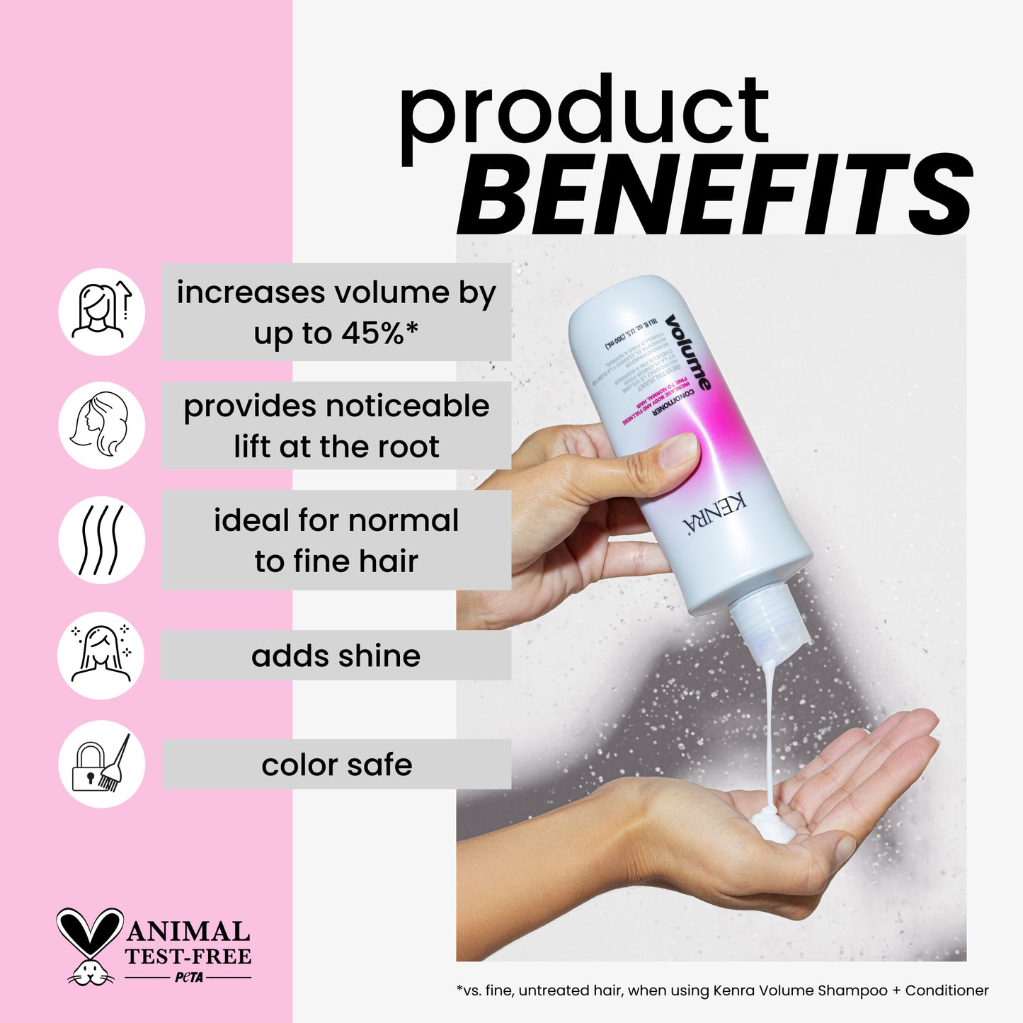 Après-shampoing volume