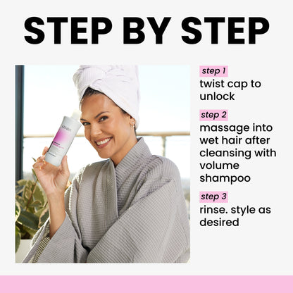Après-shampoing volume