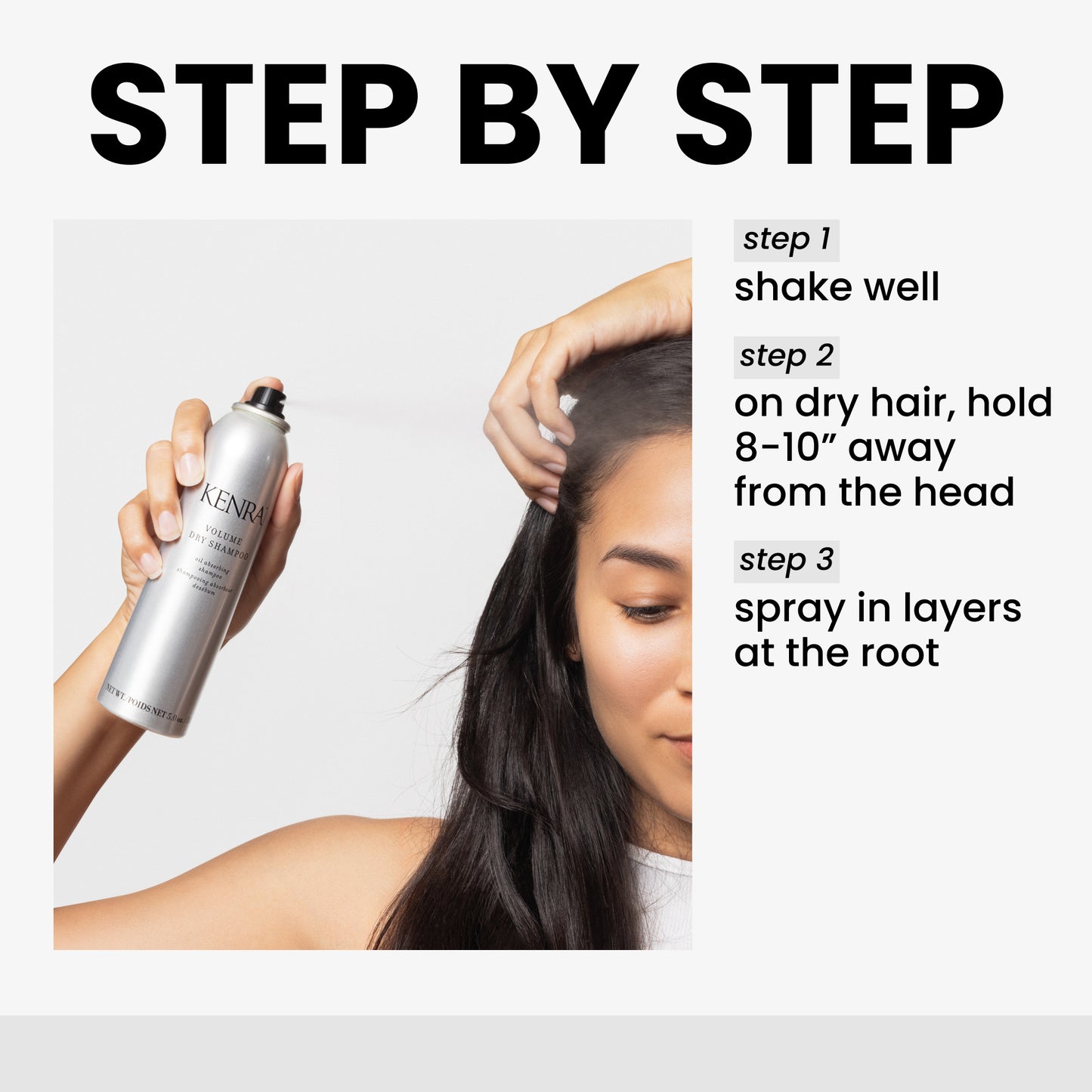 Shampoing sec volume