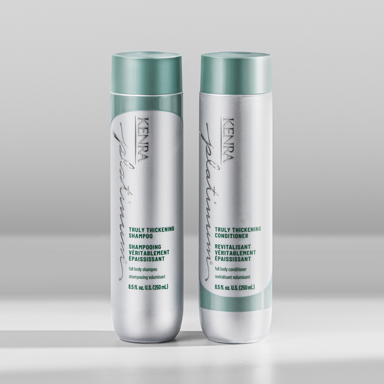 Shampooing et revitalisant pour des cheveux vraiment plus épais